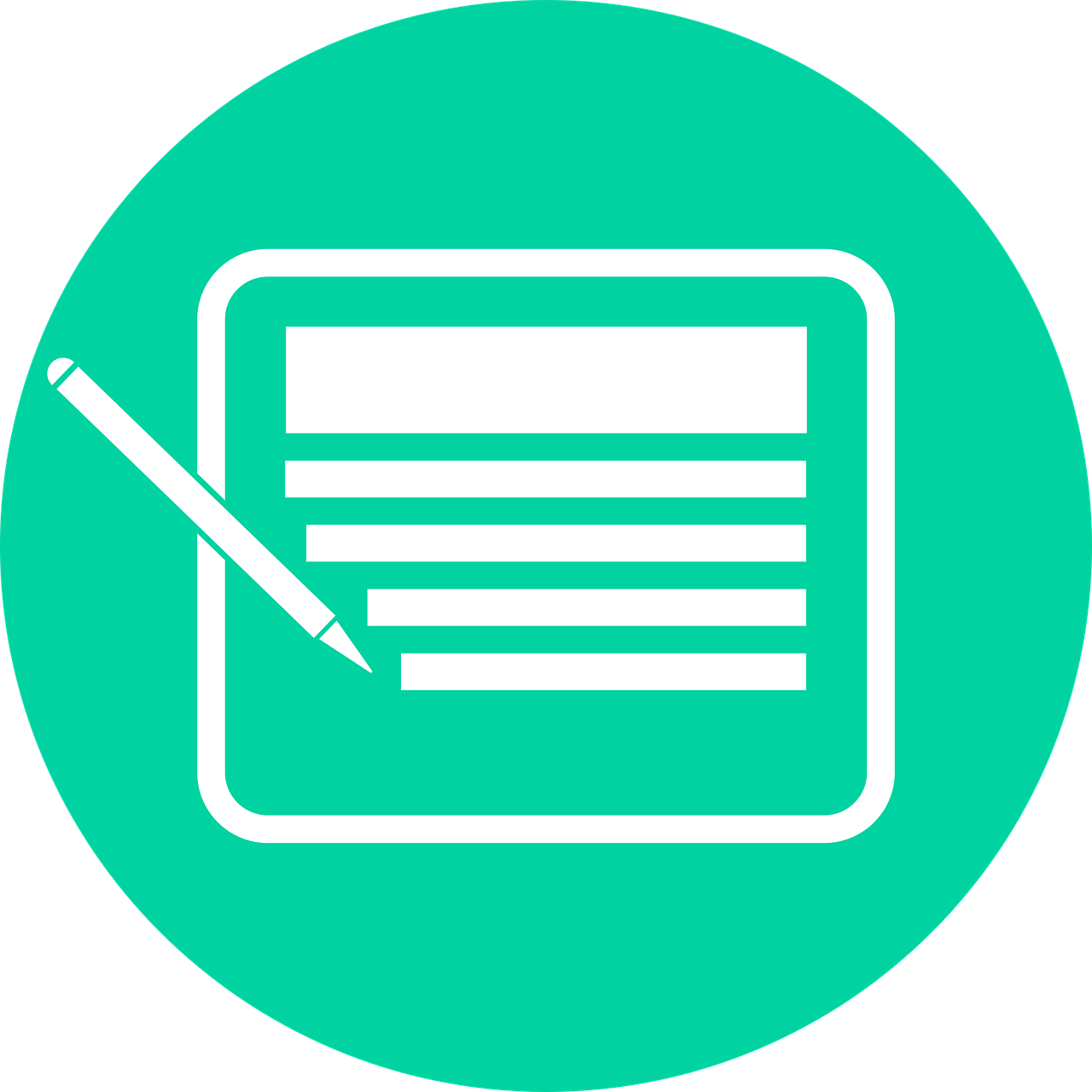 Icon für Anmeldung oder Formular