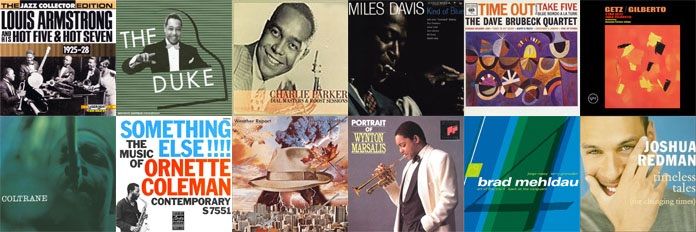 Jazz-Alben Covers