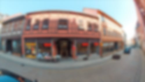 Außenansicht Elka Kaufhaus Blankenburg