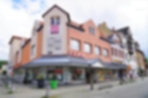 Außenansicht Elka Kaufhaus Thale