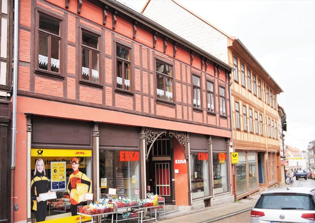 Außenansicht Elka Kaufhaus Blankenburg