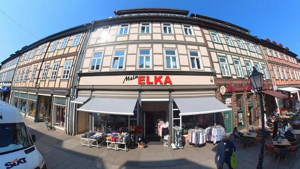 Außenansicht Elka Kaufhaus Wernigerode