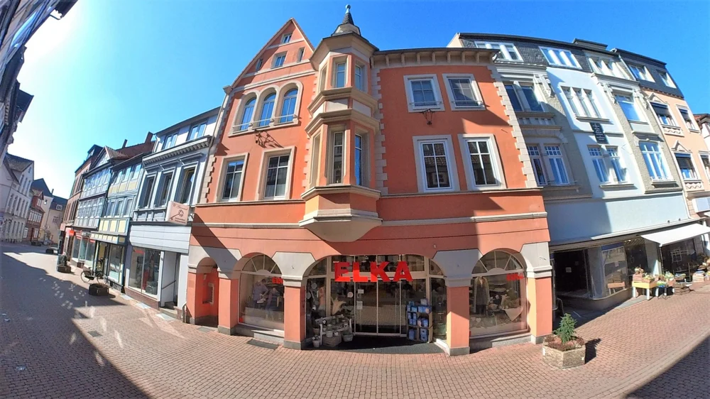 Frontansicht Elka Kaufhaus Peine - 3D Aufnahme