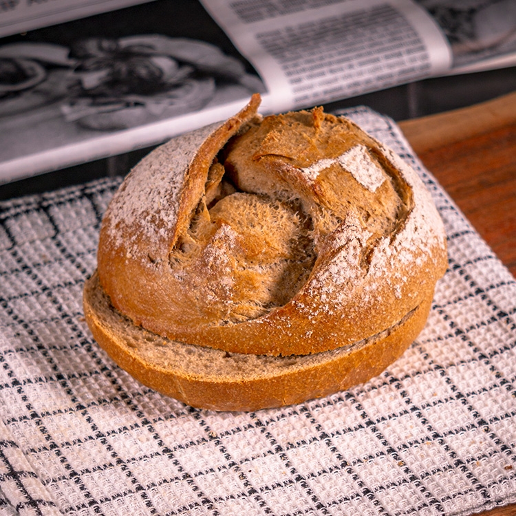 Bio-Röggelchen Brötchen von Essmann's Backstube aus Altenberge bei Münster