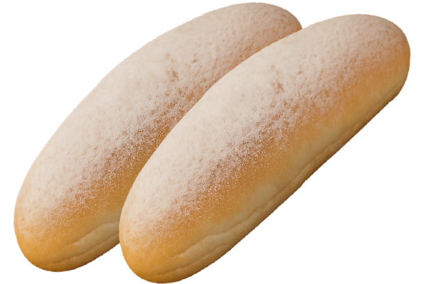 Zwei freiestellte Puddingbrezel