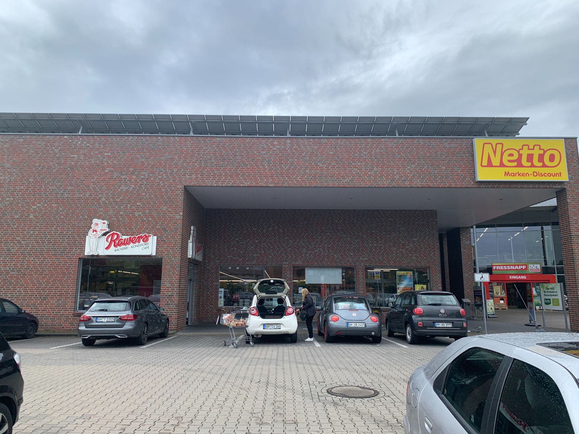 Bäckerei Rawers, Filiale Bahnhofstraße im Netto-Markt