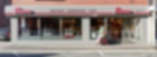 Das Haupthaus der Bäckerei Rawers