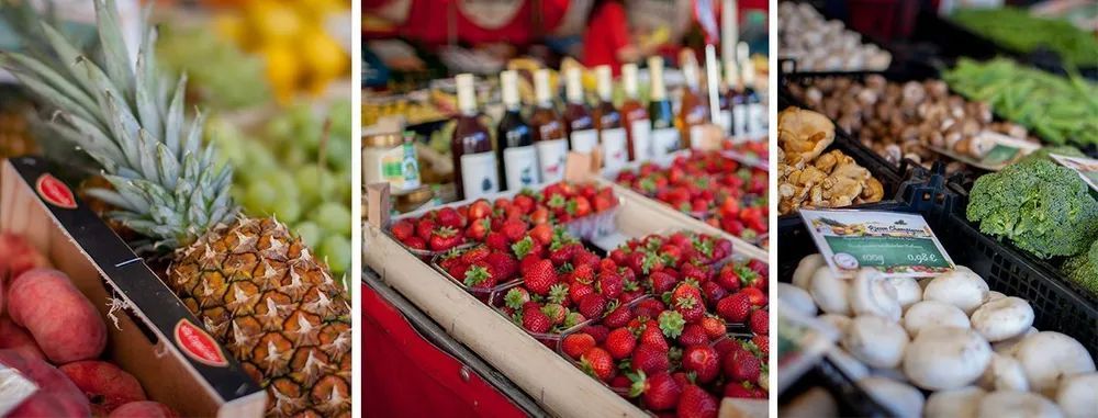 Obst und Gemüse vom Wochenmarkt