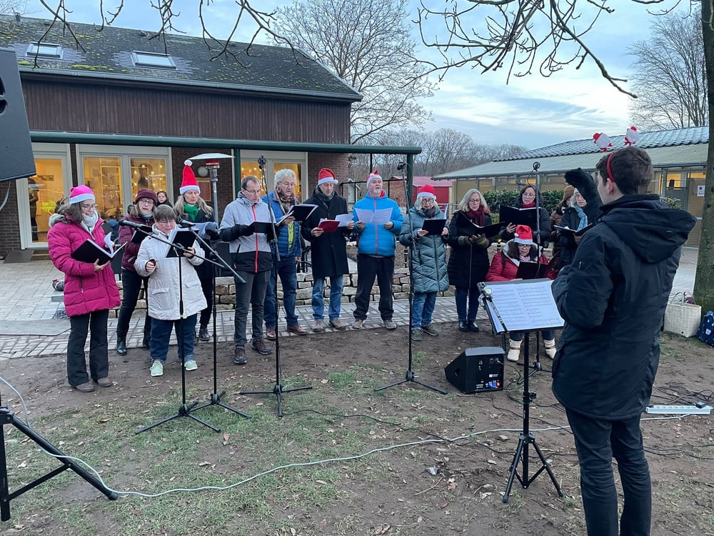 Weihnachtskonzert im Tierheim Bocholt 2023