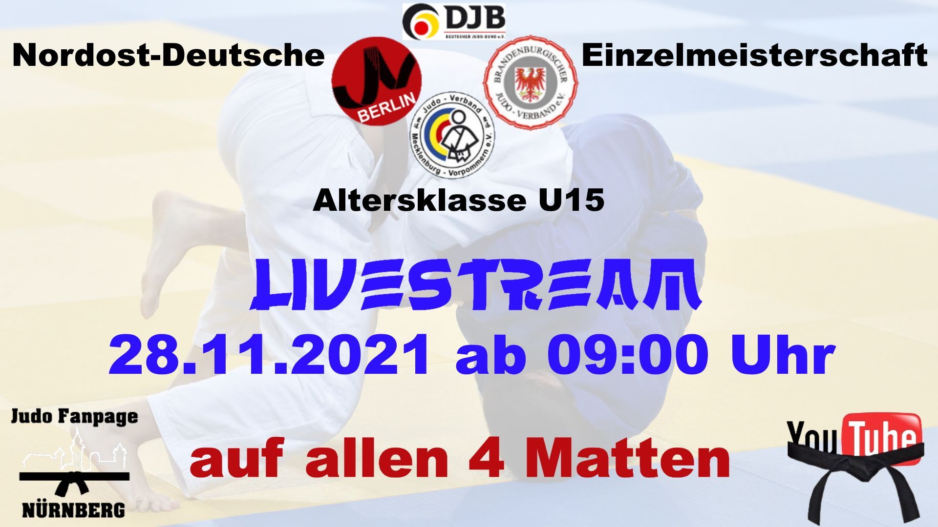 Aktuelle Livestreams | Judo Fanpage Nürnberg