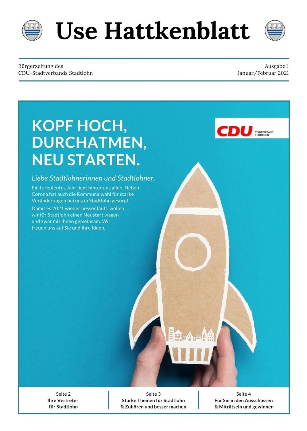 Hattkenblatt CDU Stadtlohn