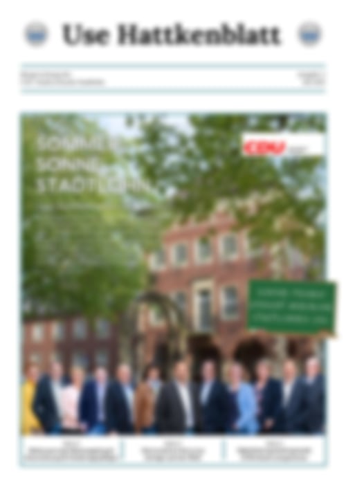 Hattkenblatt CDU Stadtlohn