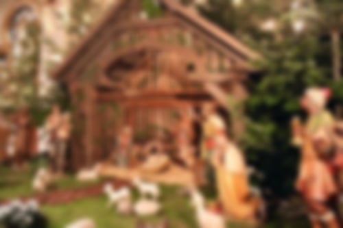 Krippe von St. Josef Hollage