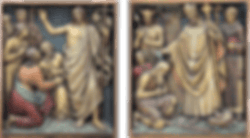 Kanzel-Reliefs