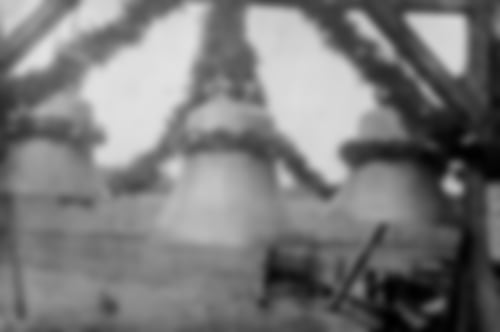 Weihe der Bronzeglocken