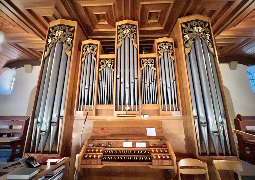 Die neue Orgel in St. Josef Hollage