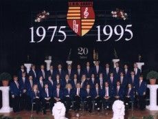 Jubiläumskonzert zum 20 Jährigen Bestehen in der alten Ahauser Stadthalle 1995