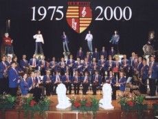 Jubiläumskonzert zum 25 Jährigen bestehen in der alten Ahauser Stadthalle 1990
