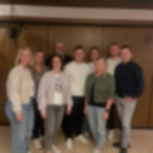 Gruppenbild des Vorstands des Musikvereins