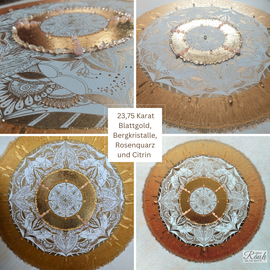 Handgemalte Mandalas kaufen, spirituelle Mandalakünstlerin Regina Rauh, Mandalas, Onlineshop, Mandalas gemalt