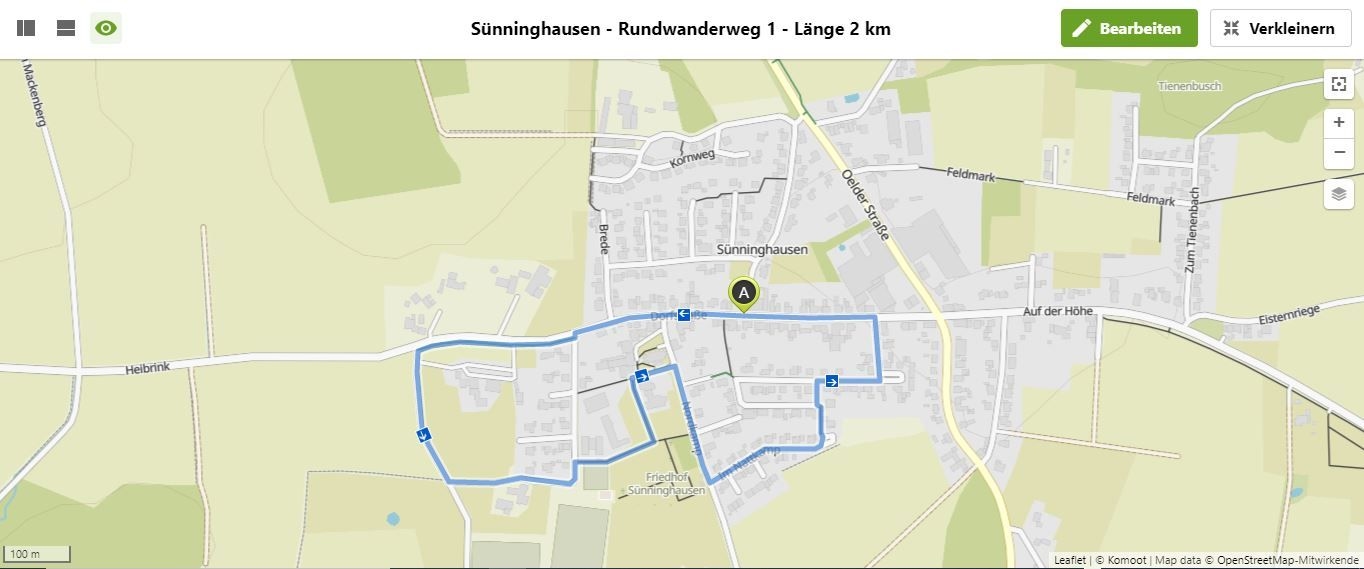 Überschrift - Rad- und Wanderwege | Sünninghausen
