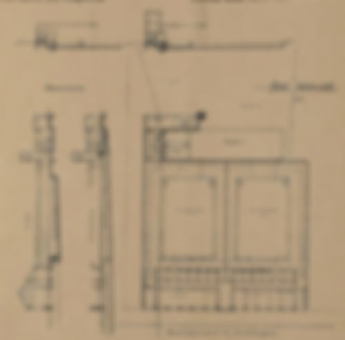 Zur Orientierung: Am unteren Bildrand entlang verläuft die Luisenstraße, rechts neben der Badeanstalt steht heute noch das Haus Luisenstraße 6, links neben dem Bad beginnt das Areal des Hallenbades