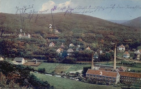 Postkarte des Verlags Emil Ochs mit Poststempel vom Juni 1922