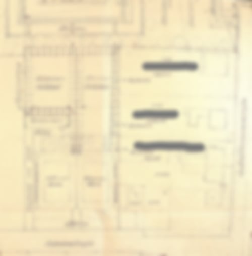 Planausschnitt Erweiterung 1935 (Namen der Grundstückseigentümer vom Autor geschwärzt)