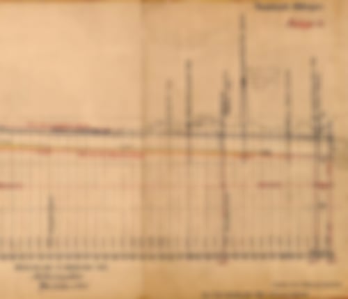 Höhenplan mit Ende in Bulach