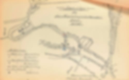 Planskzze der Städtischen Gas- und Wasserwerke