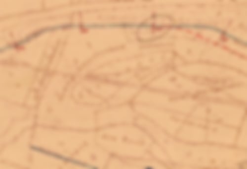 Ausschnitt eines Gemarkungsplans von 1928