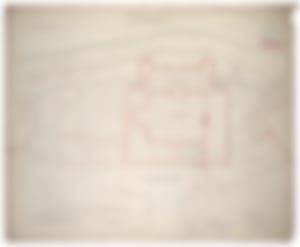 Plan der Unteroffiziersschule im Ettlinger Schloss