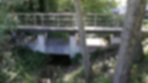 Schleuse 4 im Reutgraben beim Buchtzigsee, Blick vom Unterwasser