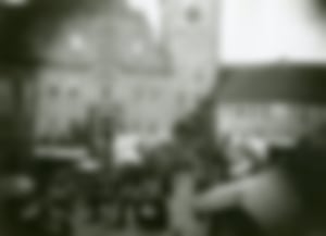 Fotografie des Marktplatzes der Stadt Ettlingen