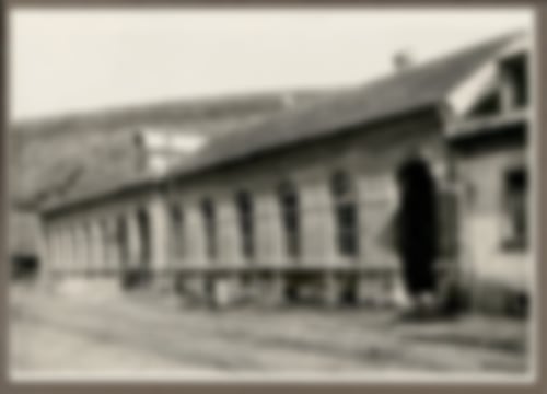 Badeanstalt und Luisenstraße im Bau