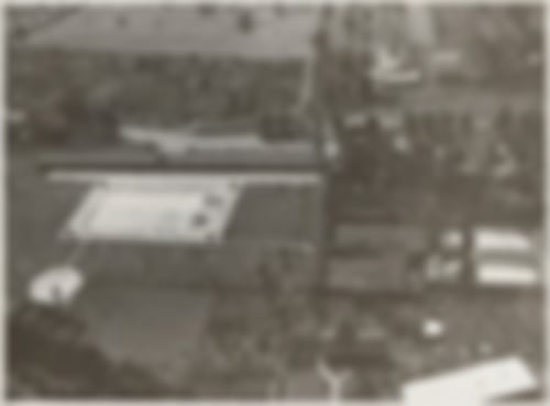 Luftbild des Bades aus der Mitter der 1960er, Blick aus Nordosten