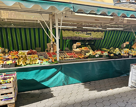 Alltagstour zum Wochenmarkt nach Bad Nauheim