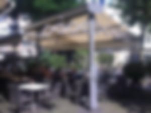 Cisoventex Scherenarmmarkisen in der Gastronomie