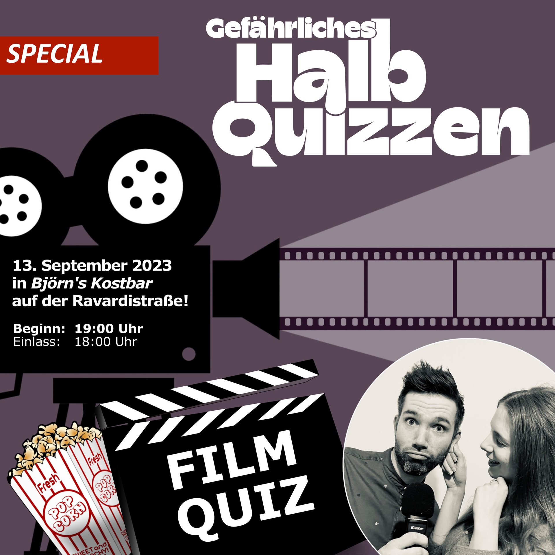 Gefährliches HalbQuizzen – DAS FILM-QUIZ!