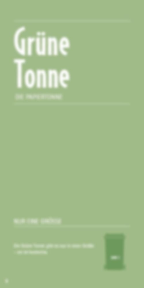 Abfall entsorgen im Ortenaukreis - Sortierhinweise