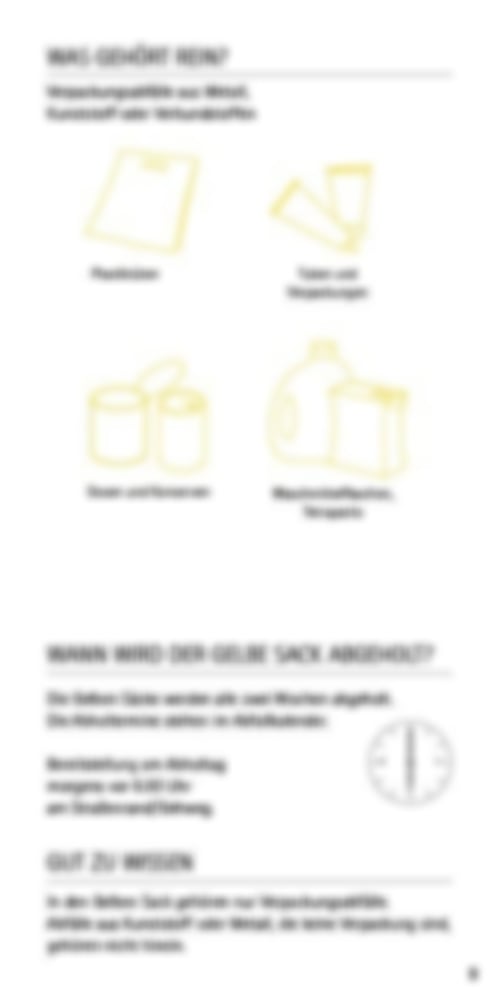 Abfall entsorgen im Ortenaukreis - Sortierhinweise