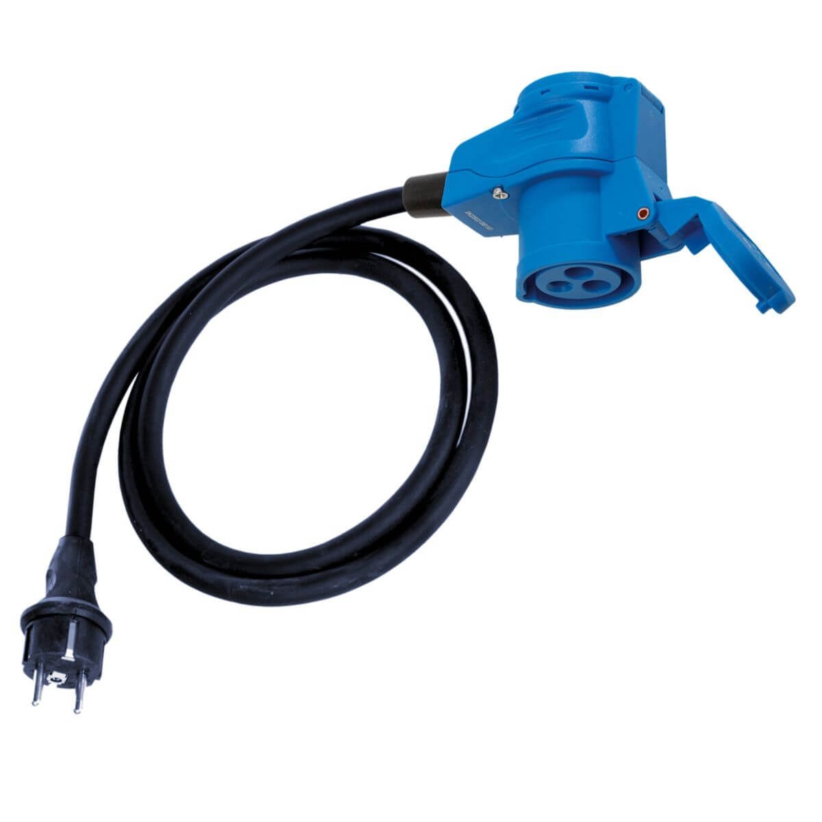 CEE Winkelkupplung Schuko Stecker Adapter Kabel