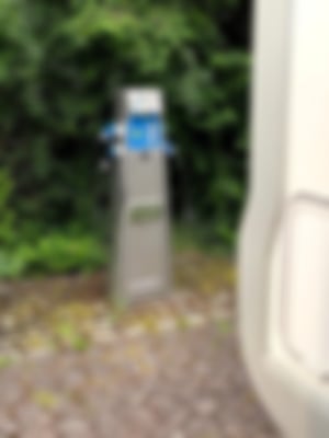Wohnmobil Stellplatz Stromsäule