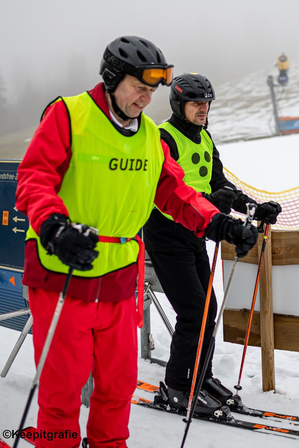 Ich guide beim Aktionstag des BRSNW in Züschen am 11.02.23