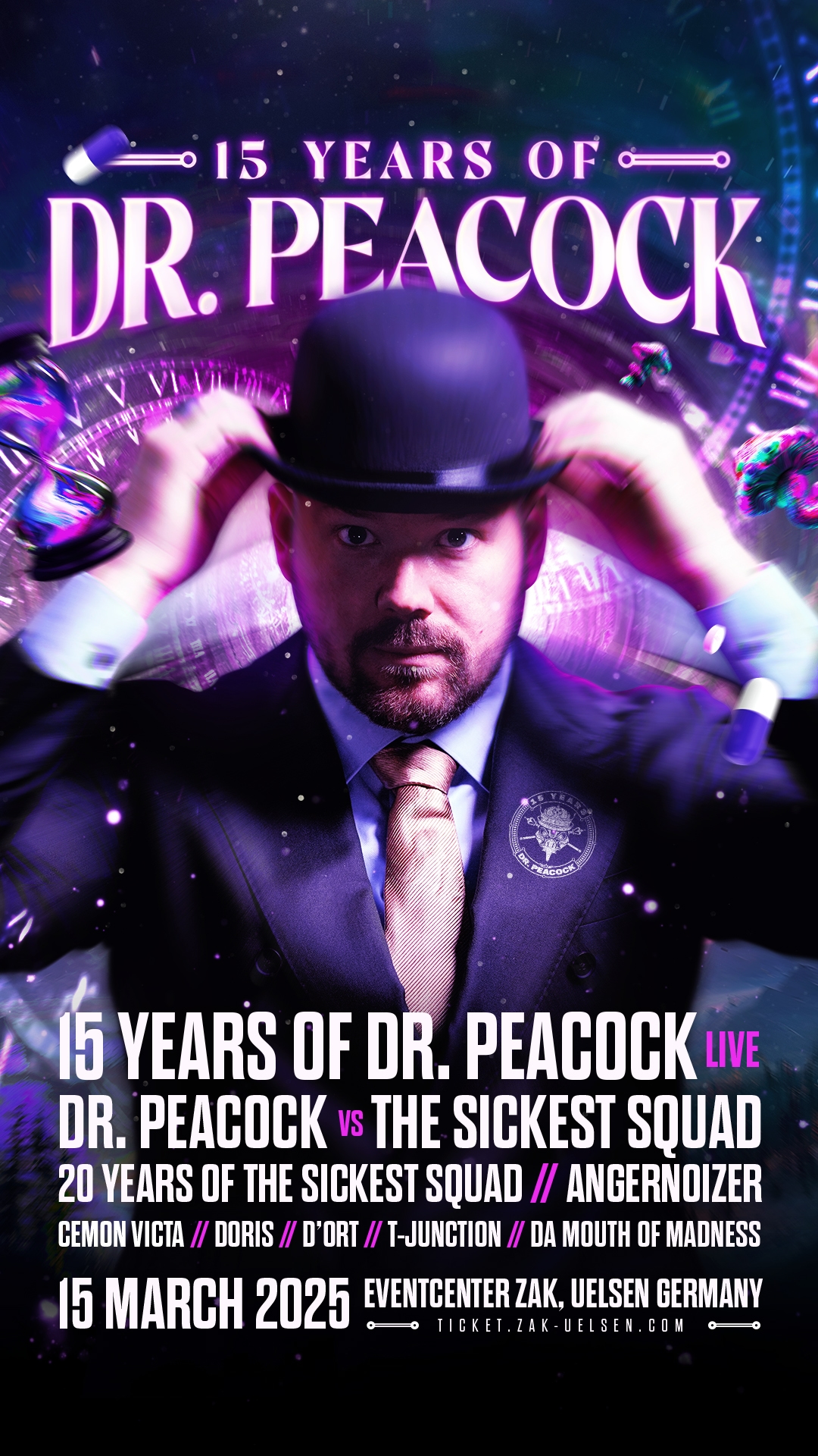 15 Years of - Dr. Peacock