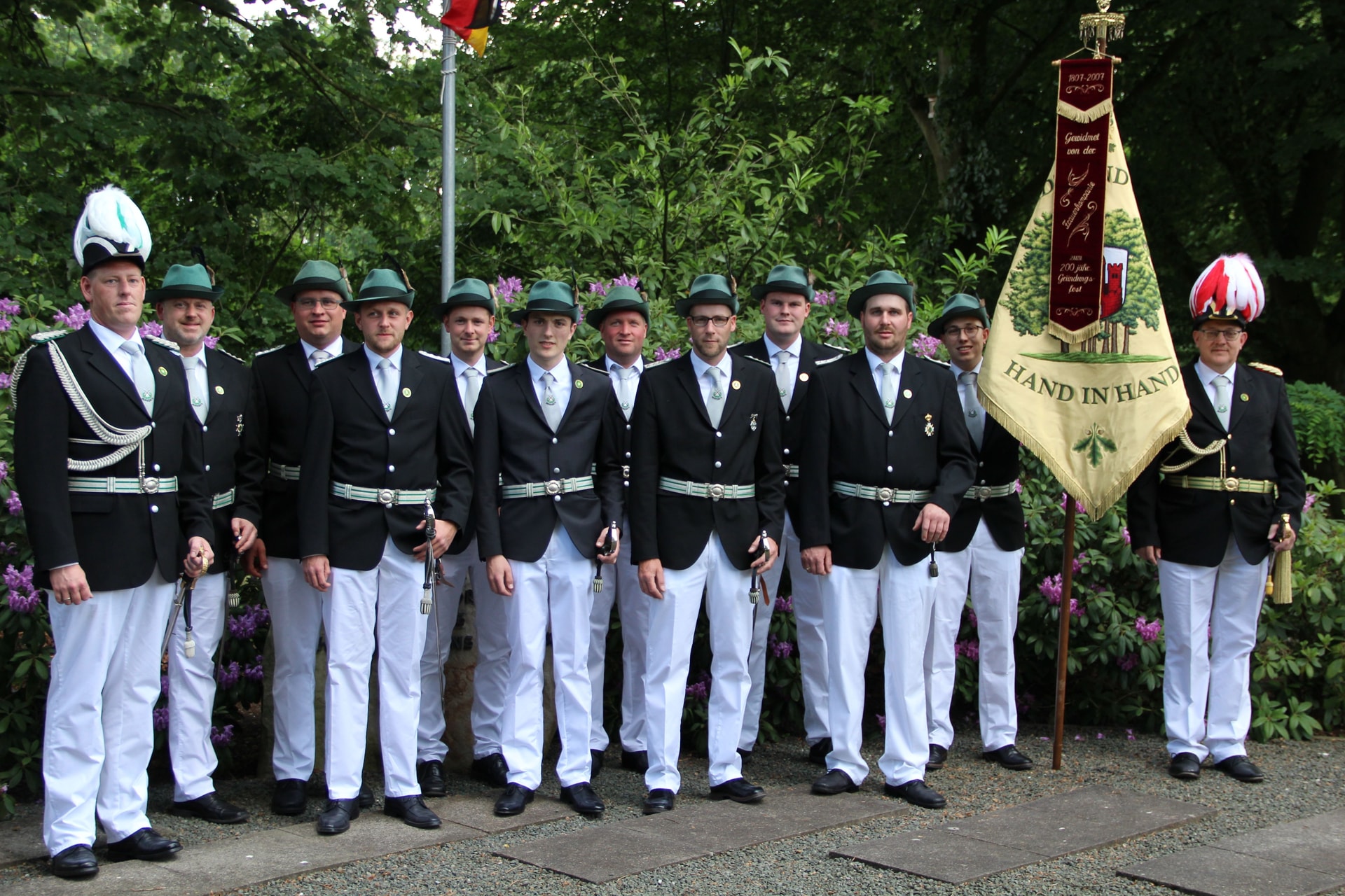 Hovesath 2023, Gruppenbild der Offiziere
