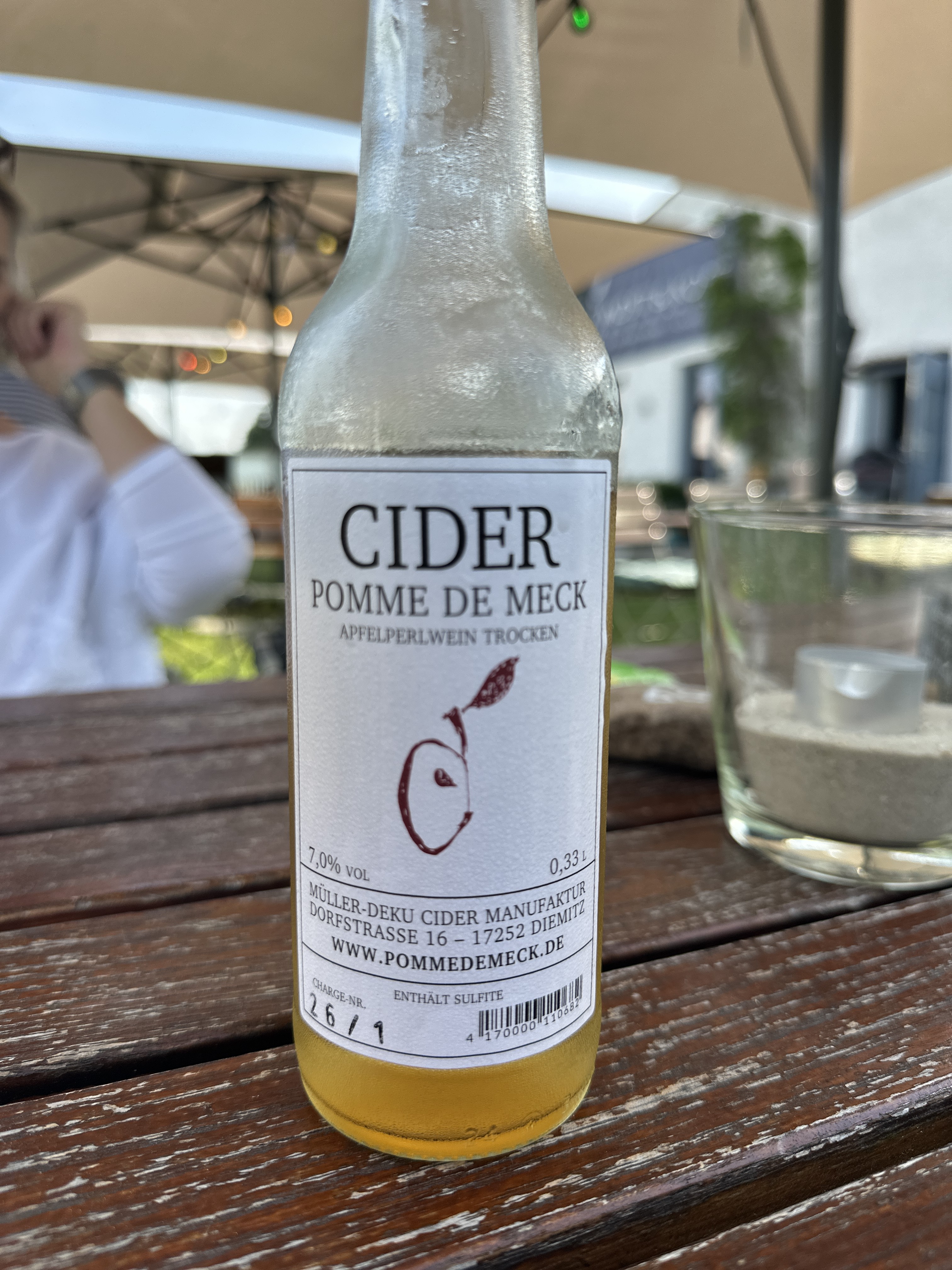 Cider von POMME DE MECK