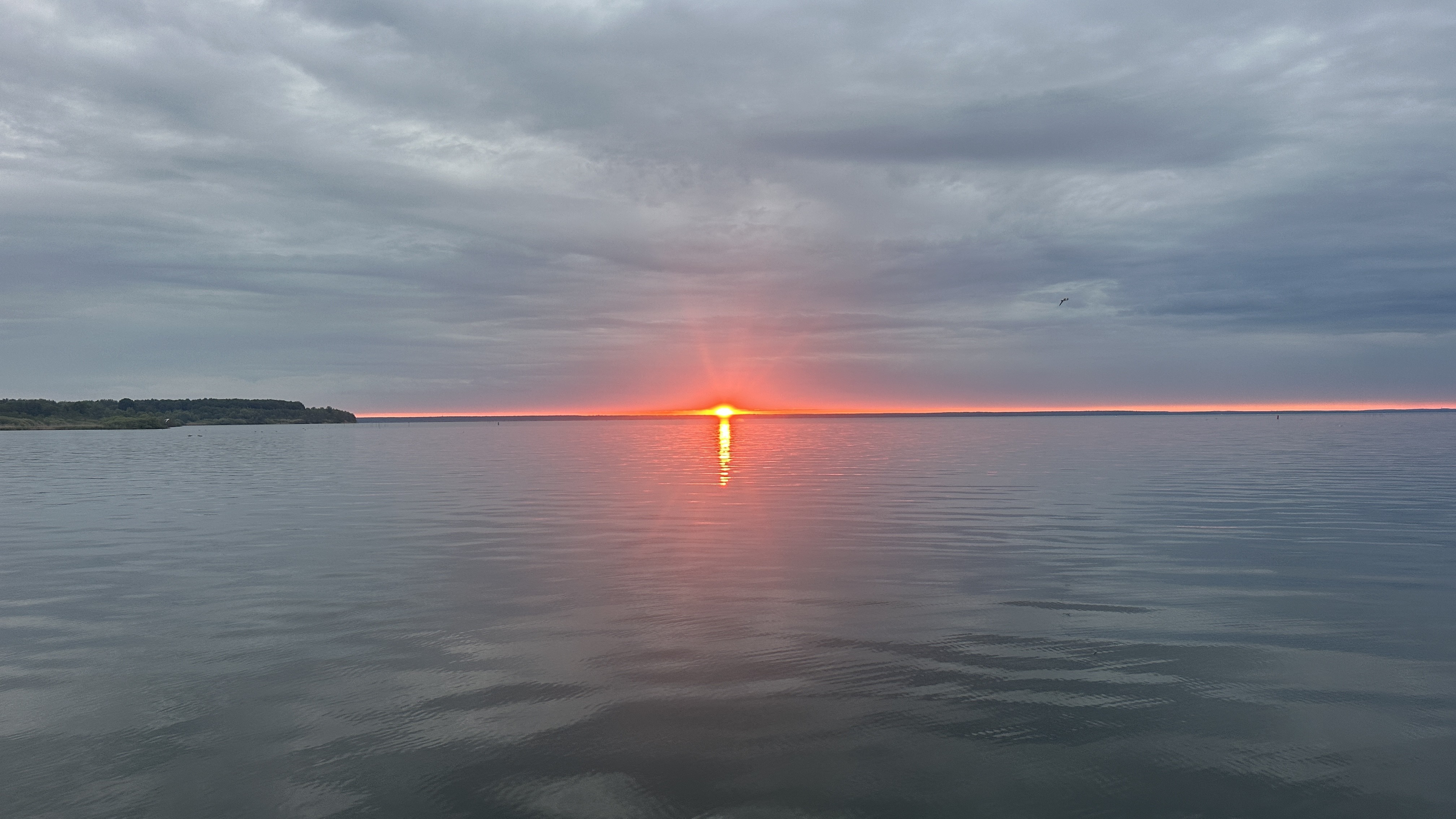 Sonnenaufgang an der Müritz
