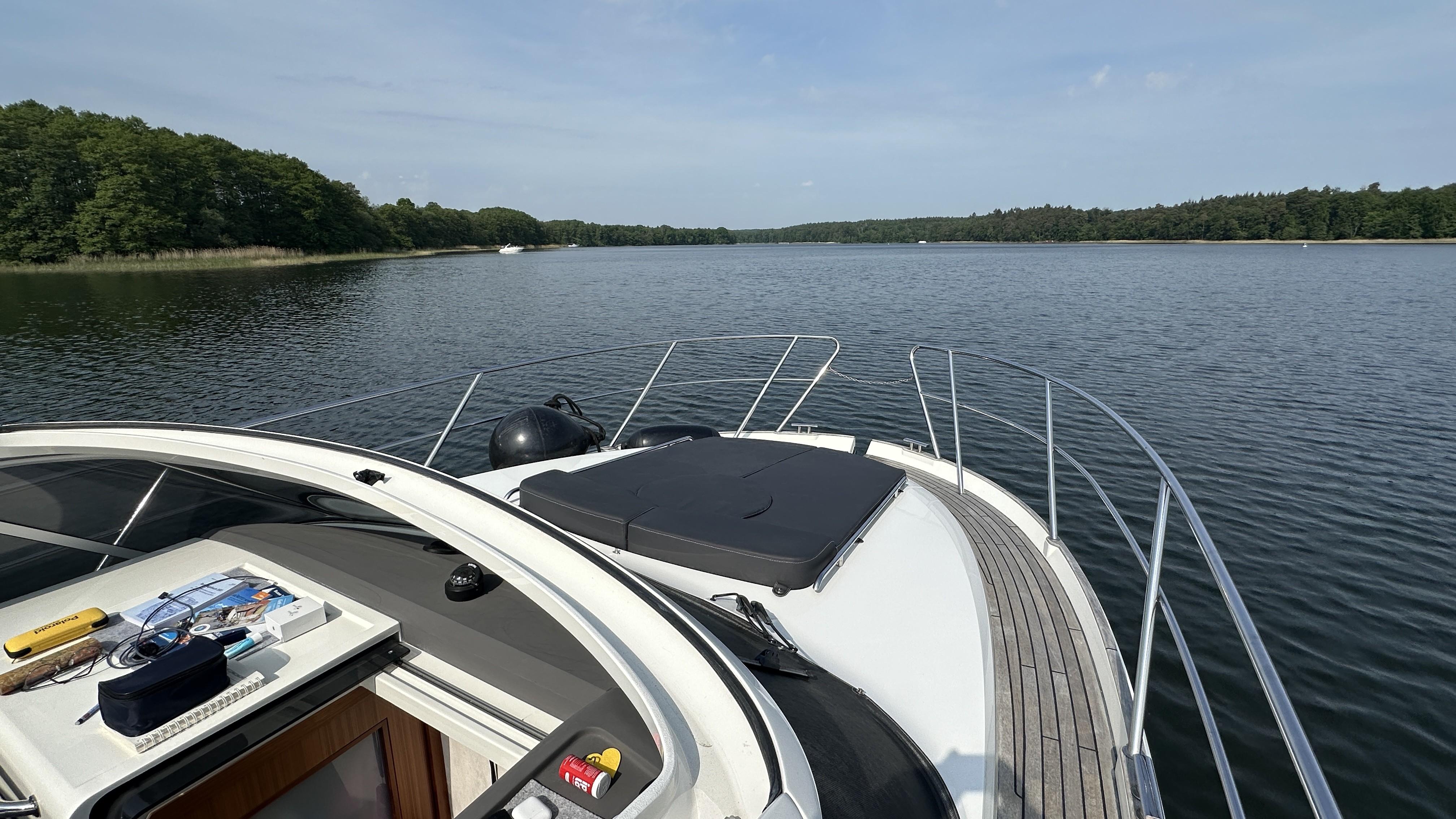 Bootsfahrt Zehtner See bei Mirow