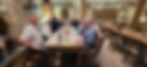 Der erste gemeinsame Abend in Nideggen in kleinem Rahmen